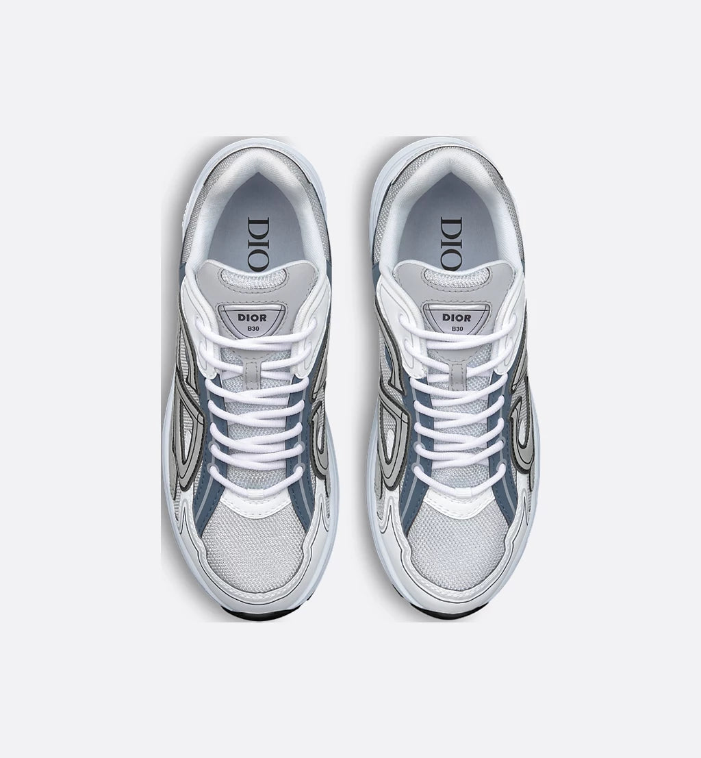 Dior B30 Countdown Sneakers Gray Technical Mesh