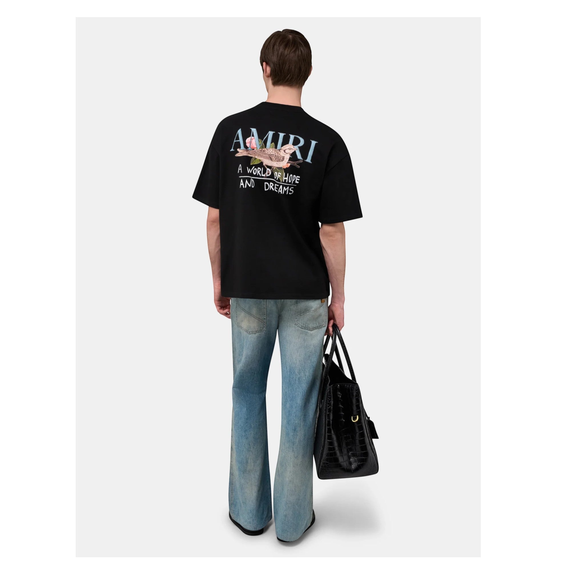 Hope and Dreams Oversized T-Shirt Black