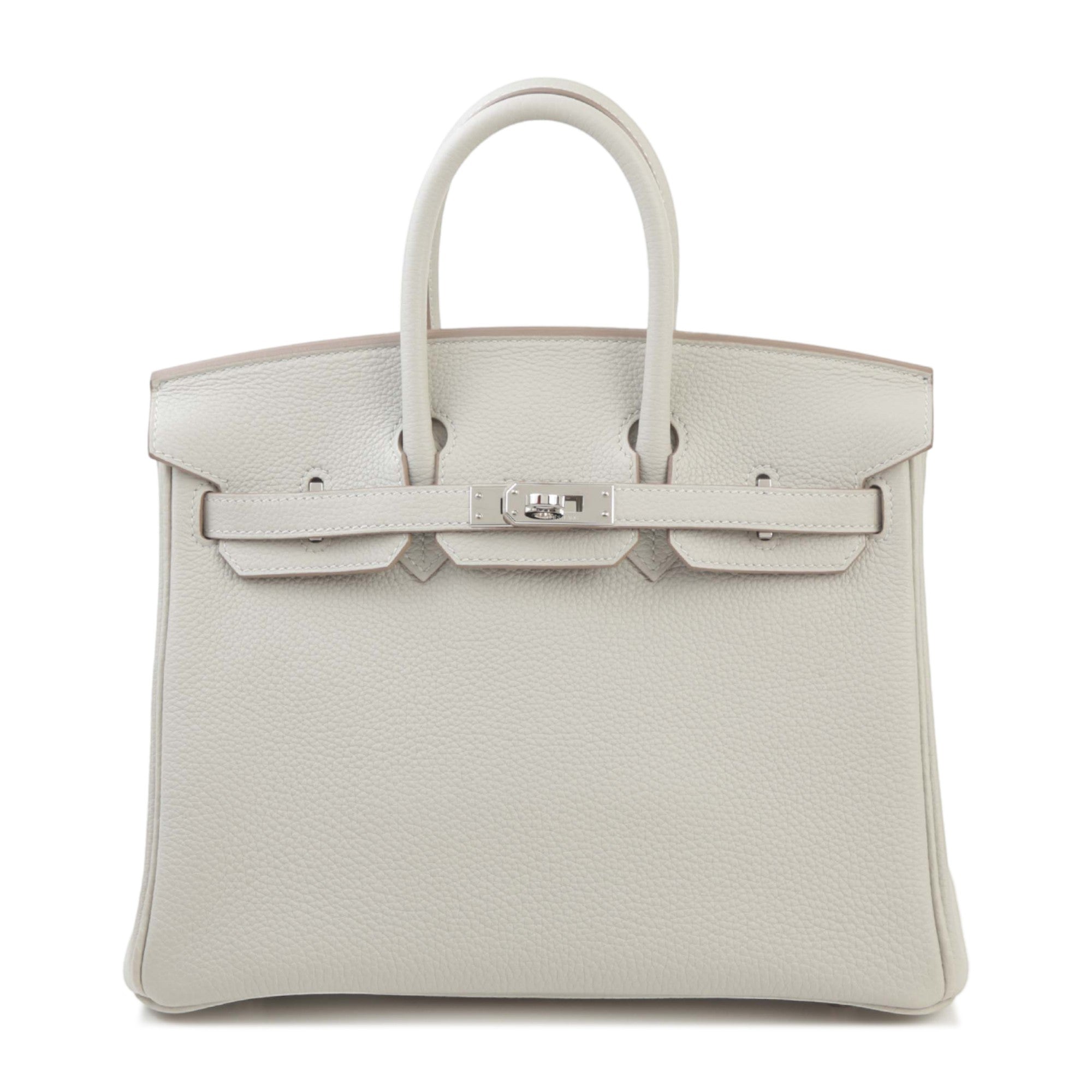 Gris Pale Togo Leather Palladium Hardware
