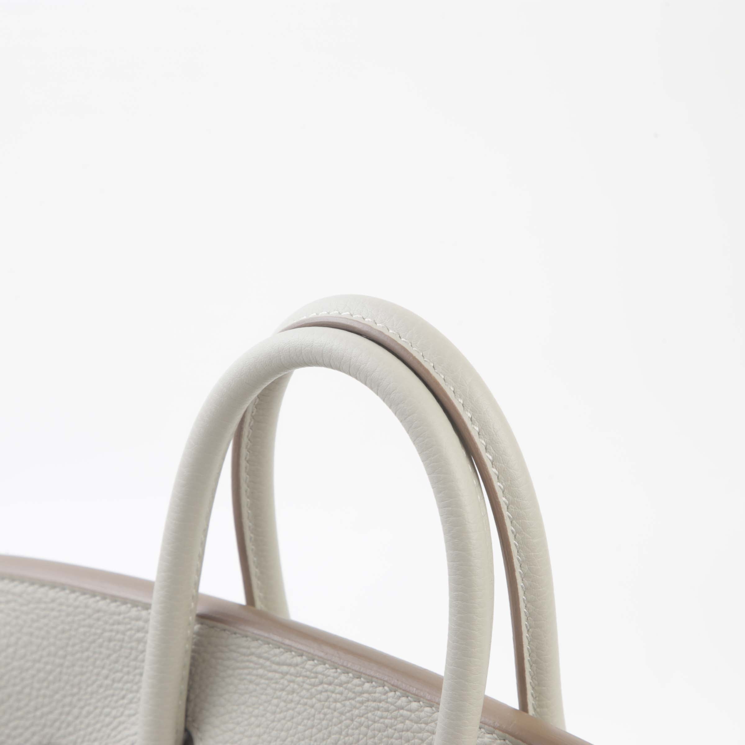 Gris Pale Togo Leather Palladium Hardware
