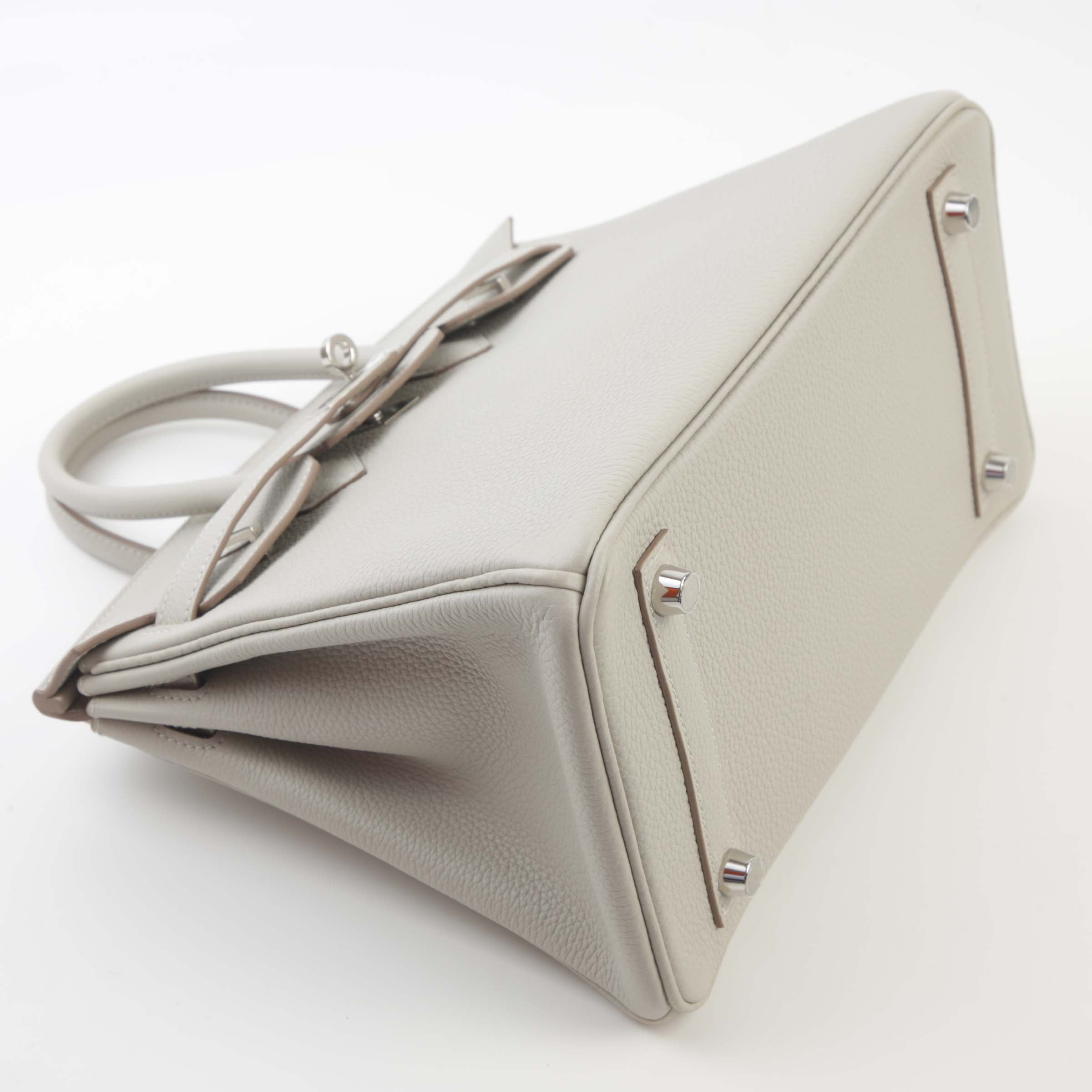 Gris Pale Togo Leather Palladium Hardware