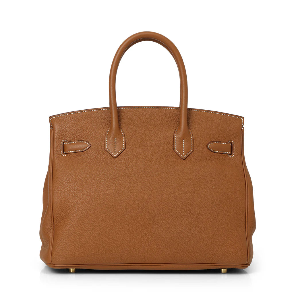 Gold Togo Leather