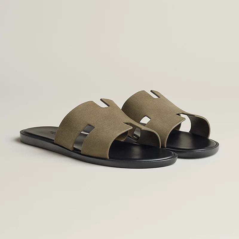 Hermès Izmir Sandal Vert Toundra