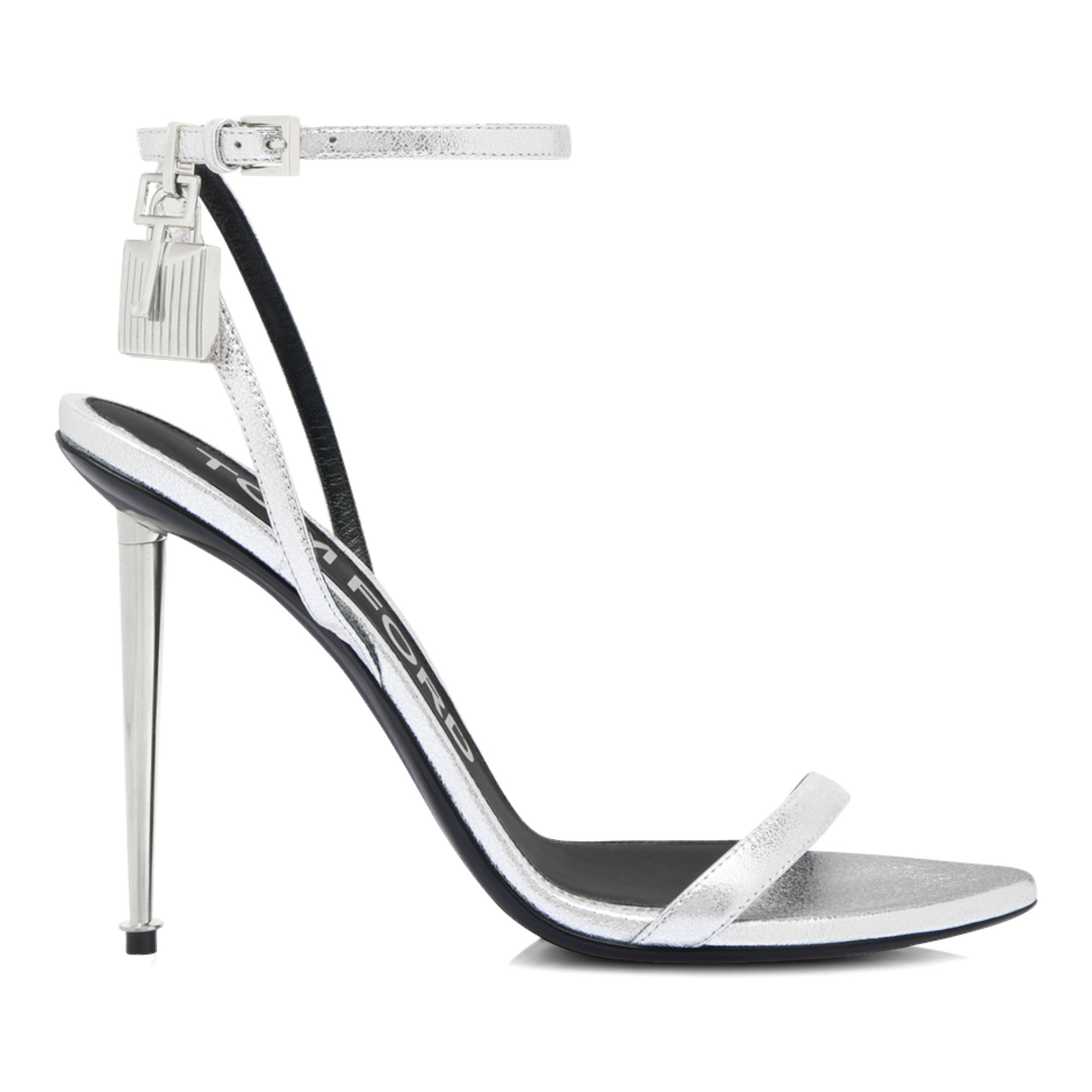 Padlock Pointy Naked Sandal