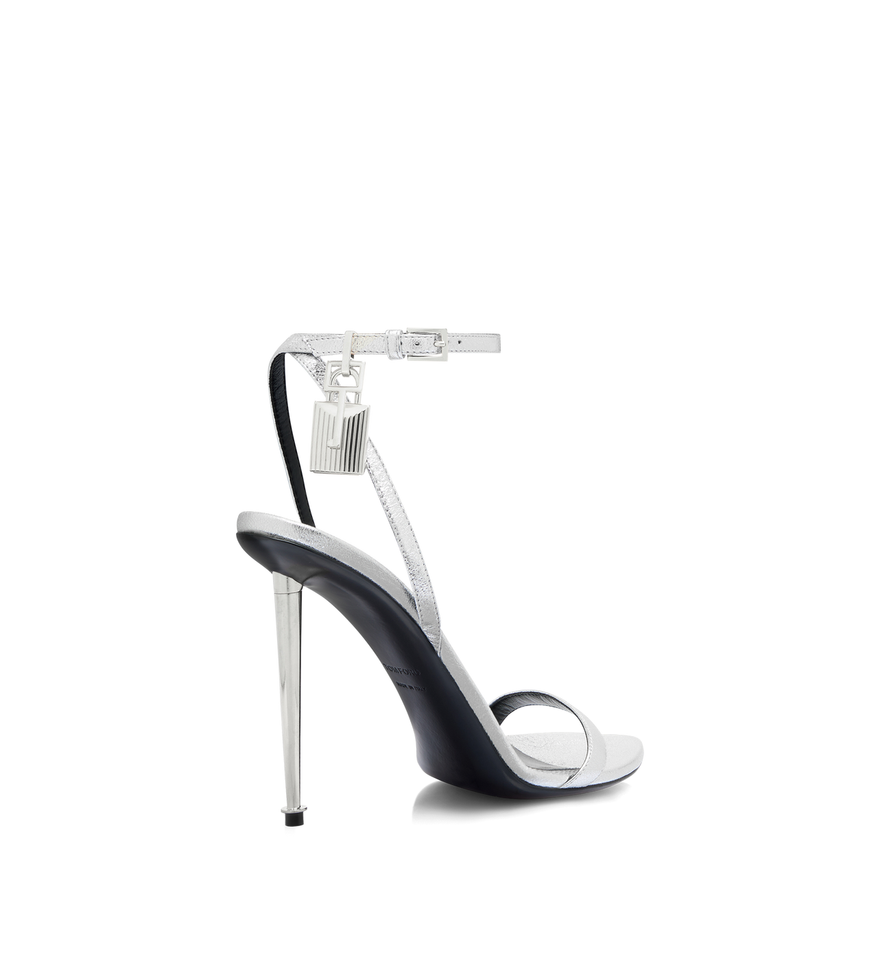 Padlock Pointy Naked Sandal
