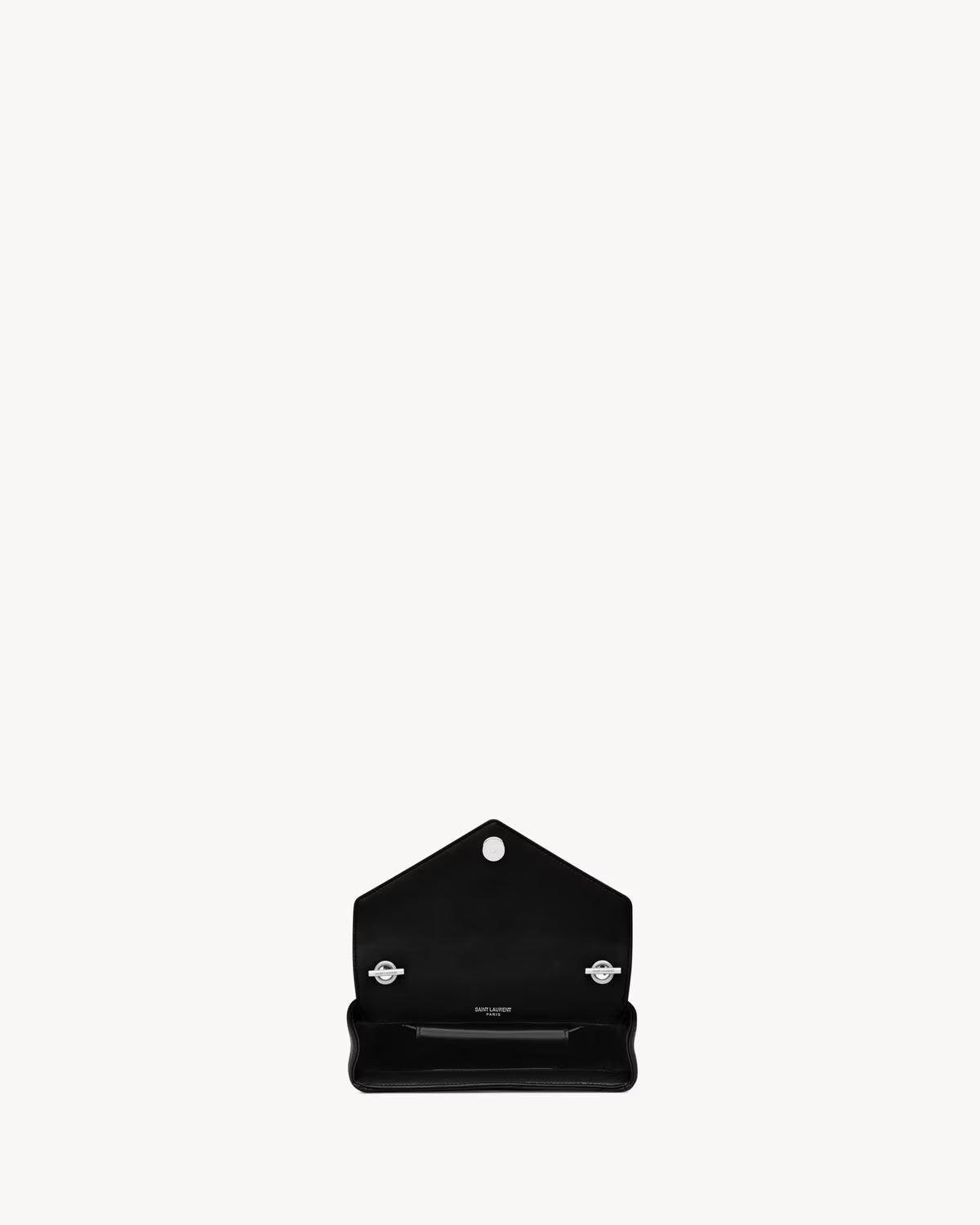 Loulou Mini Chain Bag Silver Buckle