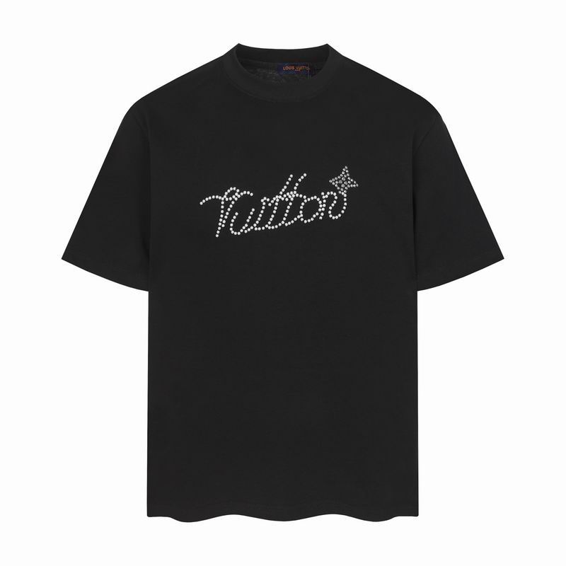 Embellished Signature T-Shirt Black