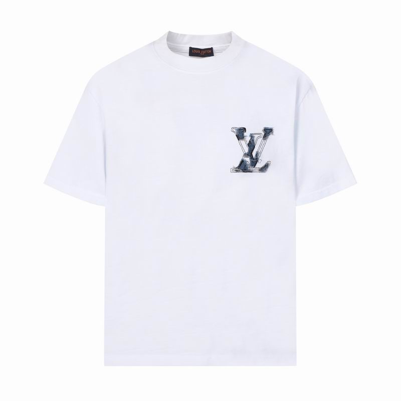 Denim Patchwork LV T-Shirt