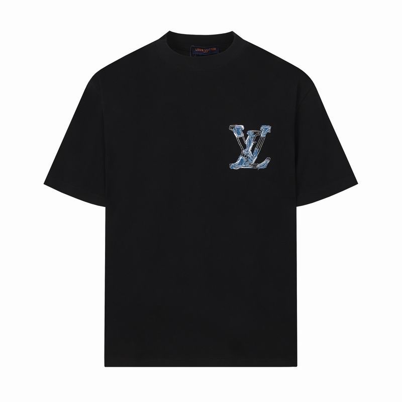 Denim Patchwork LV T-Shirt