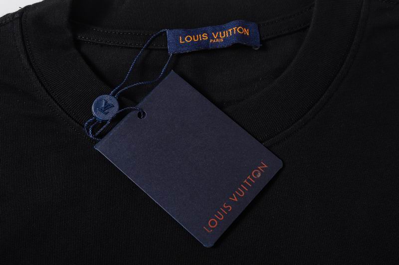Denim Patchwork LV T-Shirt