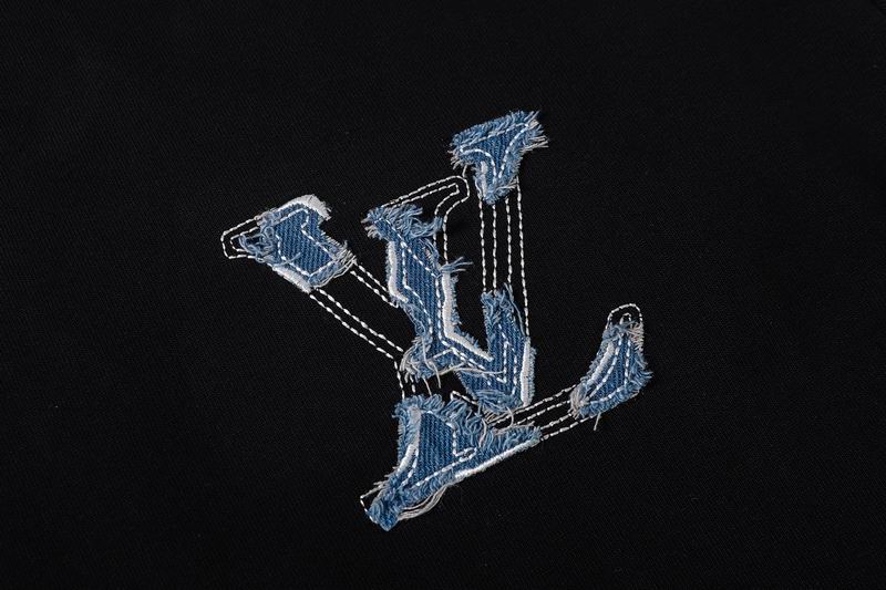 Denim Patchwork LV T-Shirt