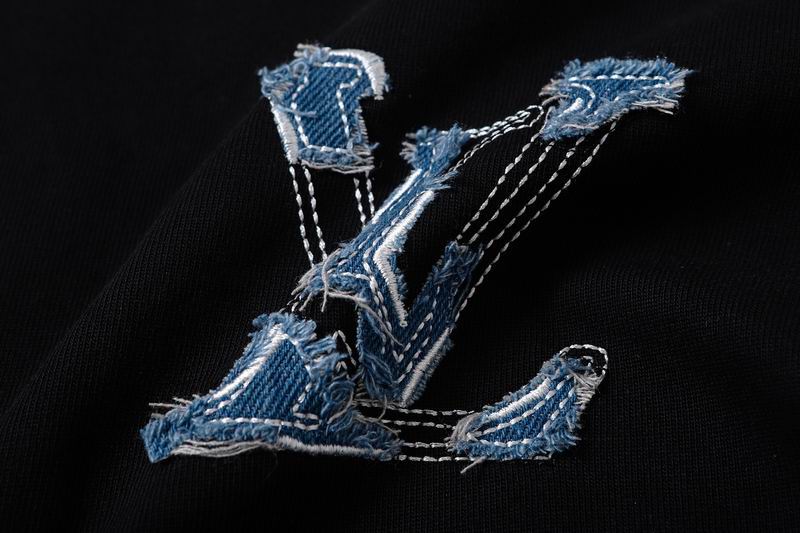 Denim Patchwork LV T-Shirt
