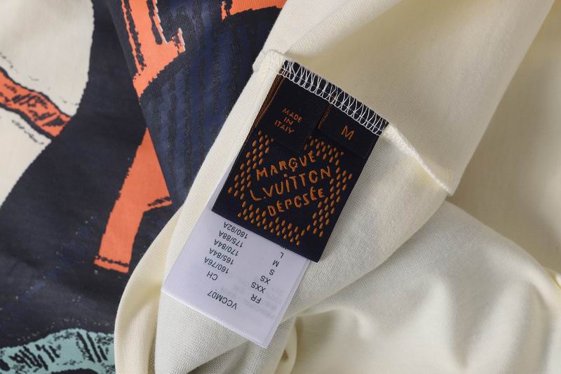 LV Club Flags Intarsia Graphic T-Shirt