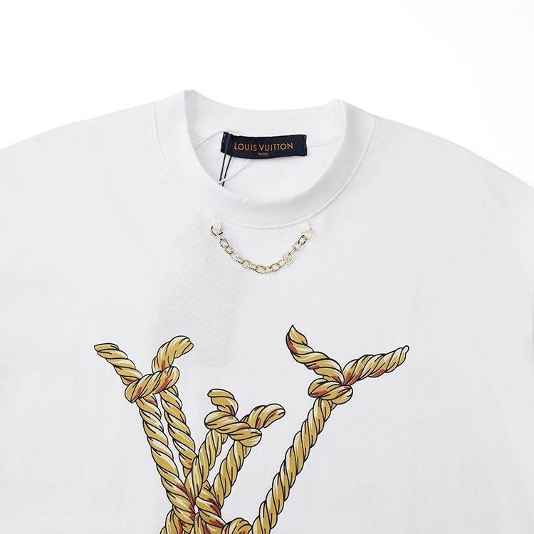 Nautical Rope Logo T-Shirt White