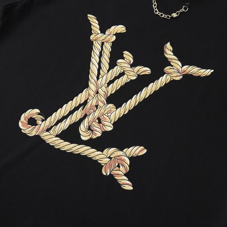 Nautical Rope Logo T-Shirt Black