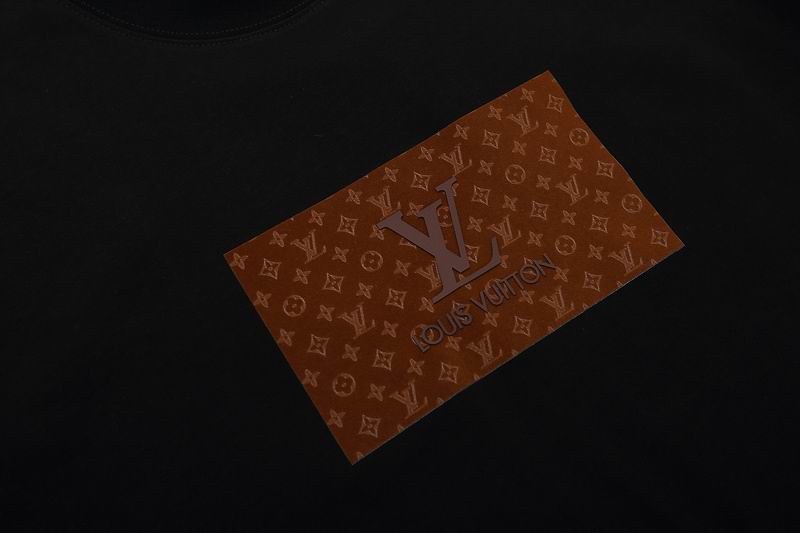 Monogram Embroidered T-Shirt Black