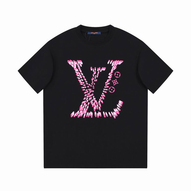 Embroidered Ribbon Monogram T-Shirt