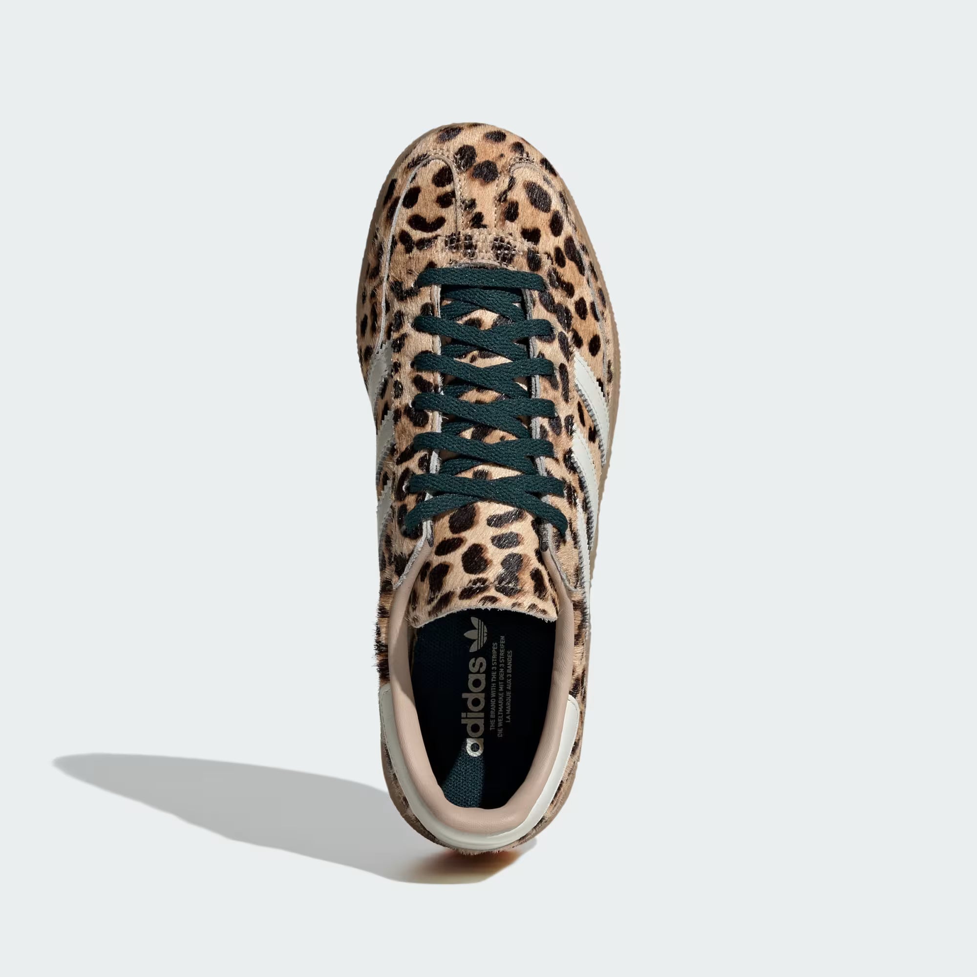 Leopard Print Handball Spezial Beige