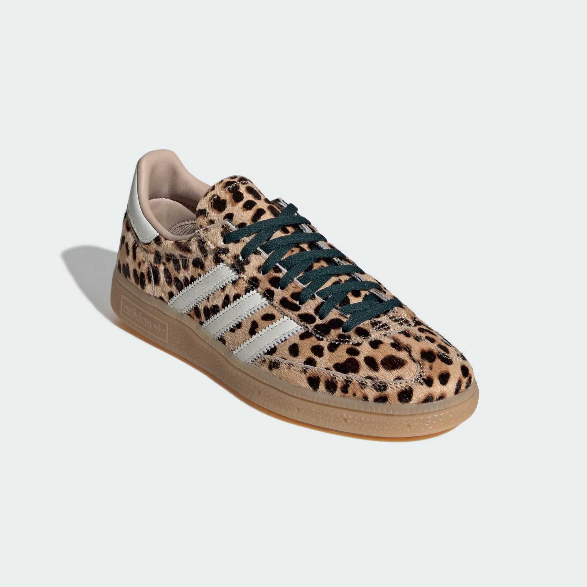 Leopard Print Handball Spezial Beige