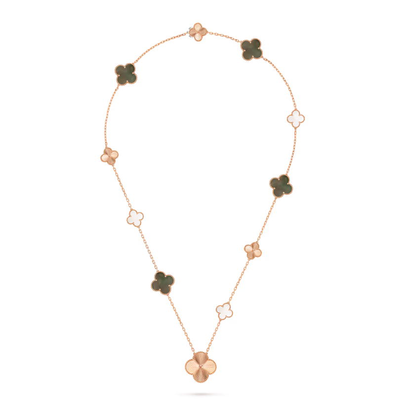 Magic Alhambra Transformable Long Necklace