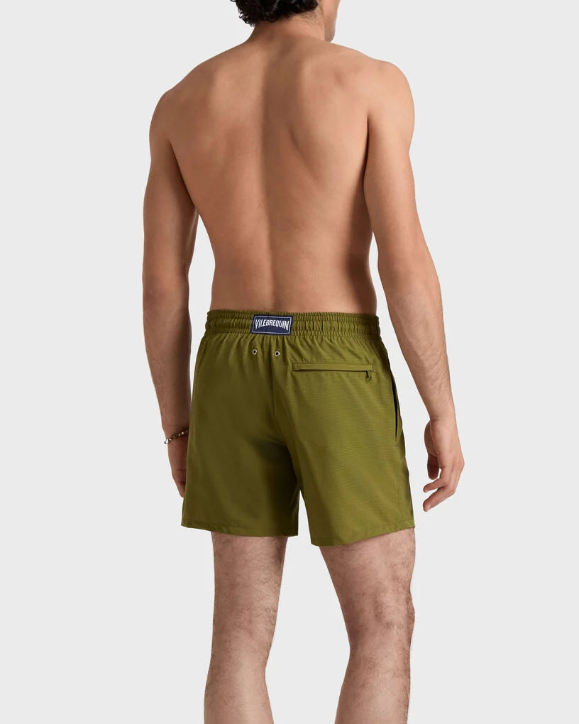 Micro-Perforated Ultra-Light Packable Swim Trunks Khaki