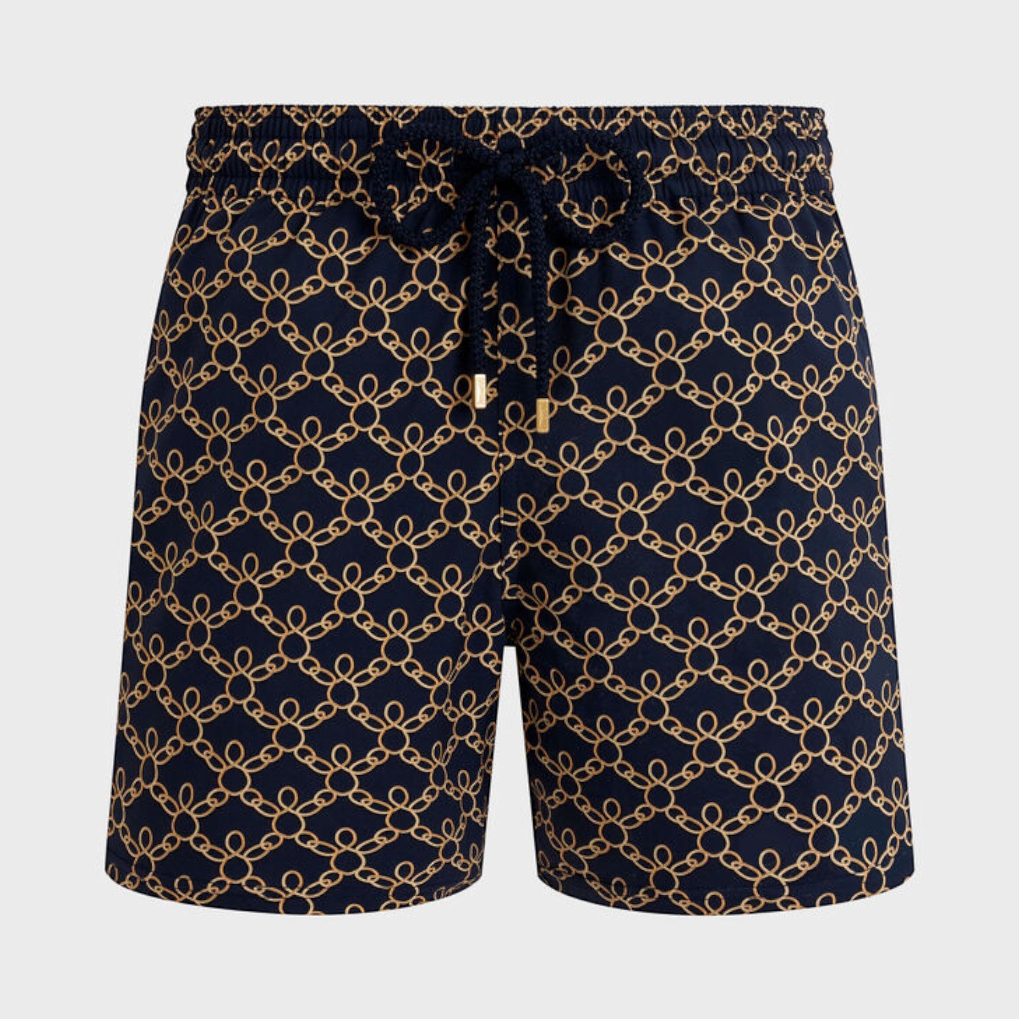 Stretch Swim Trunks Turtles Chain