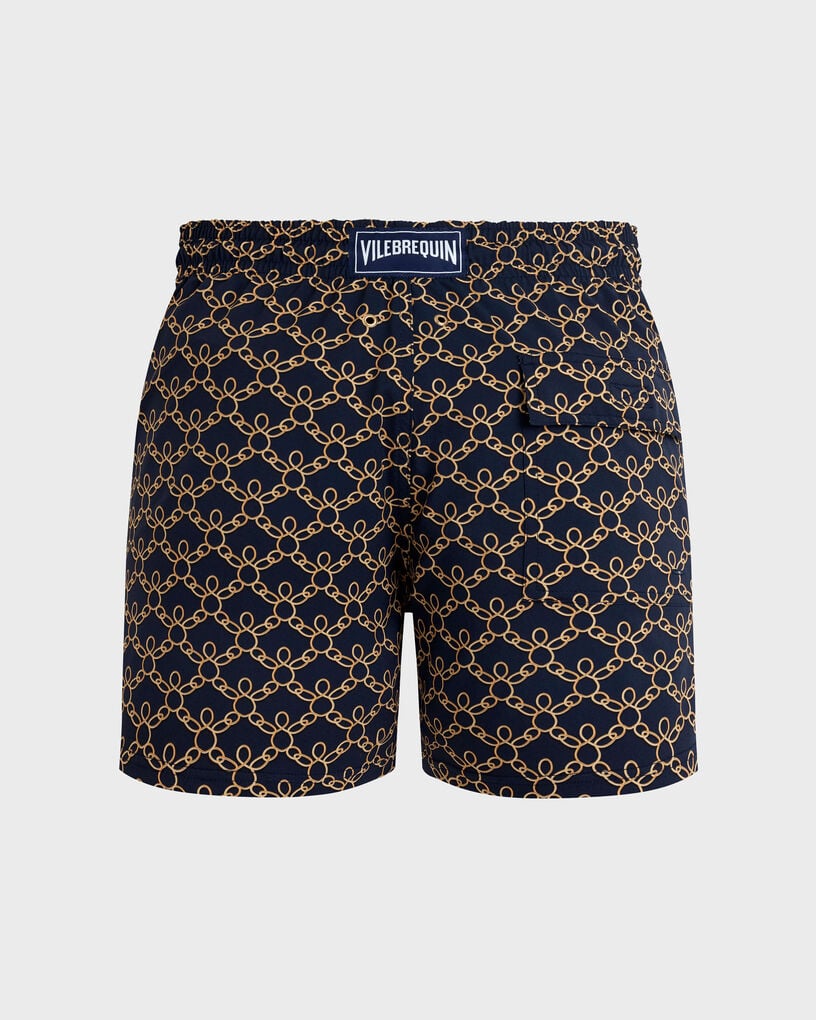 Stretch Swim Trunks Turtles Chain