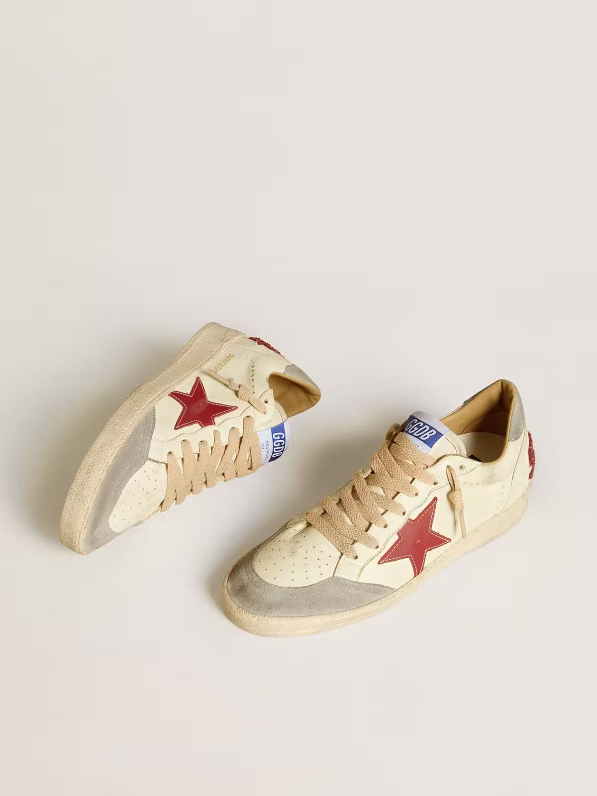 Ball Star LTD Sneakers White / Red / Grey