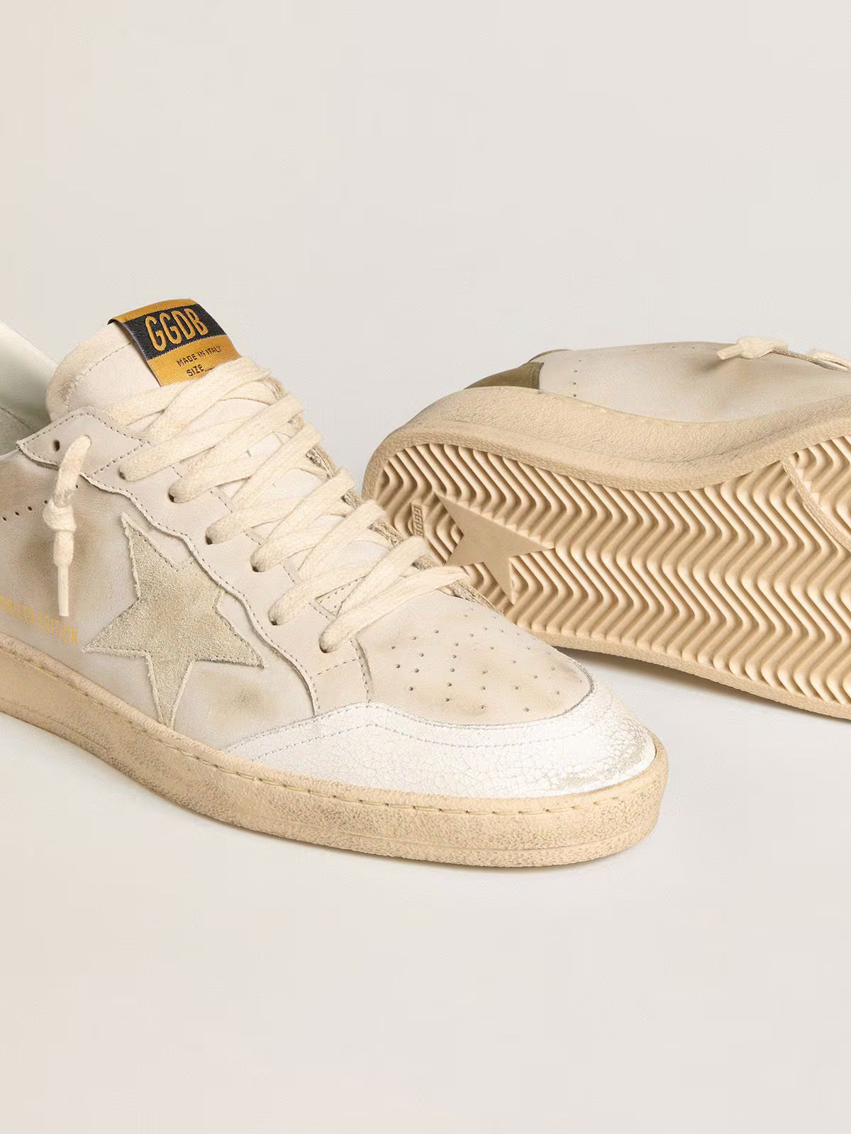 Ball Star LTD Sneakers Beige / Platinum