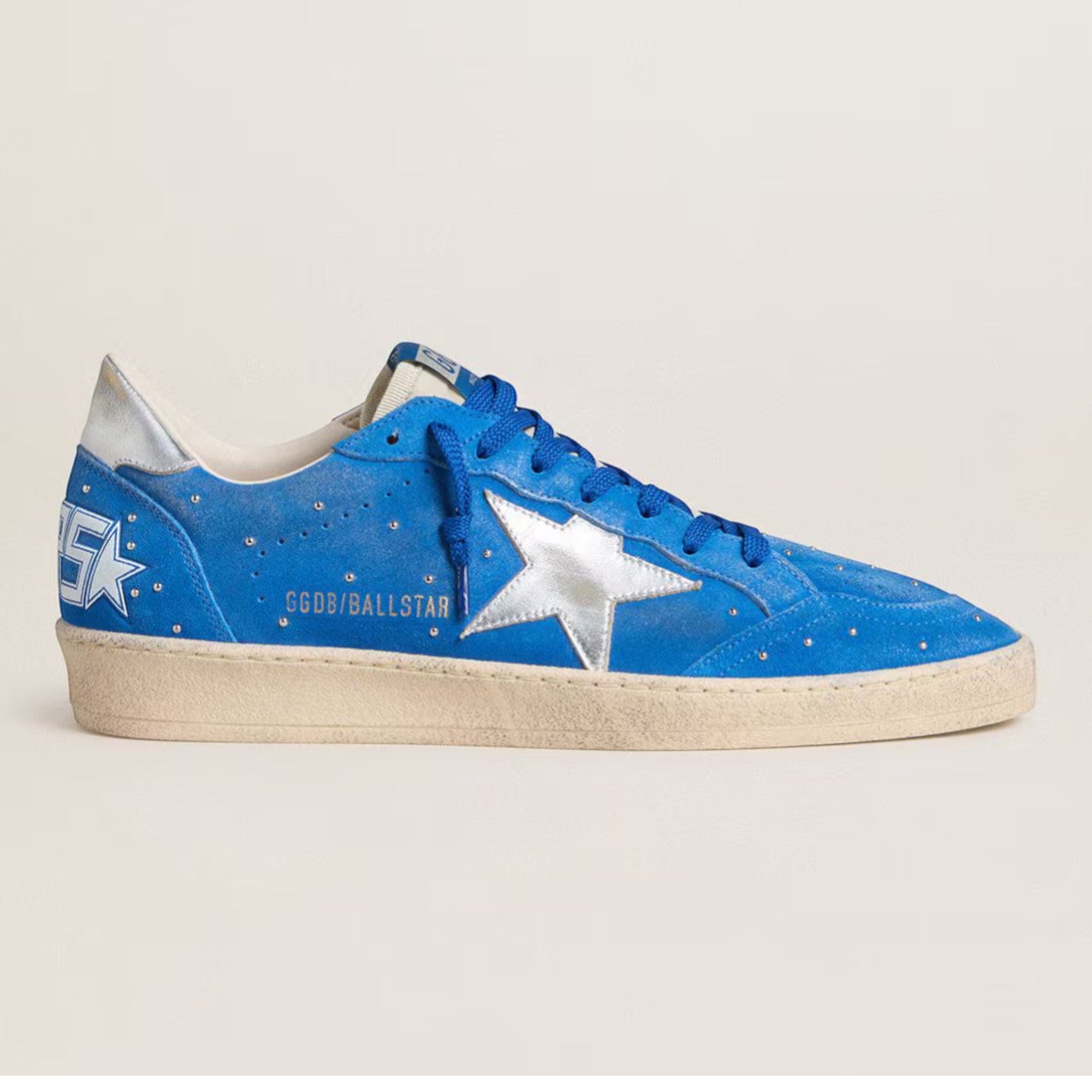 Ball Star Sneakers Light Blue / Silver