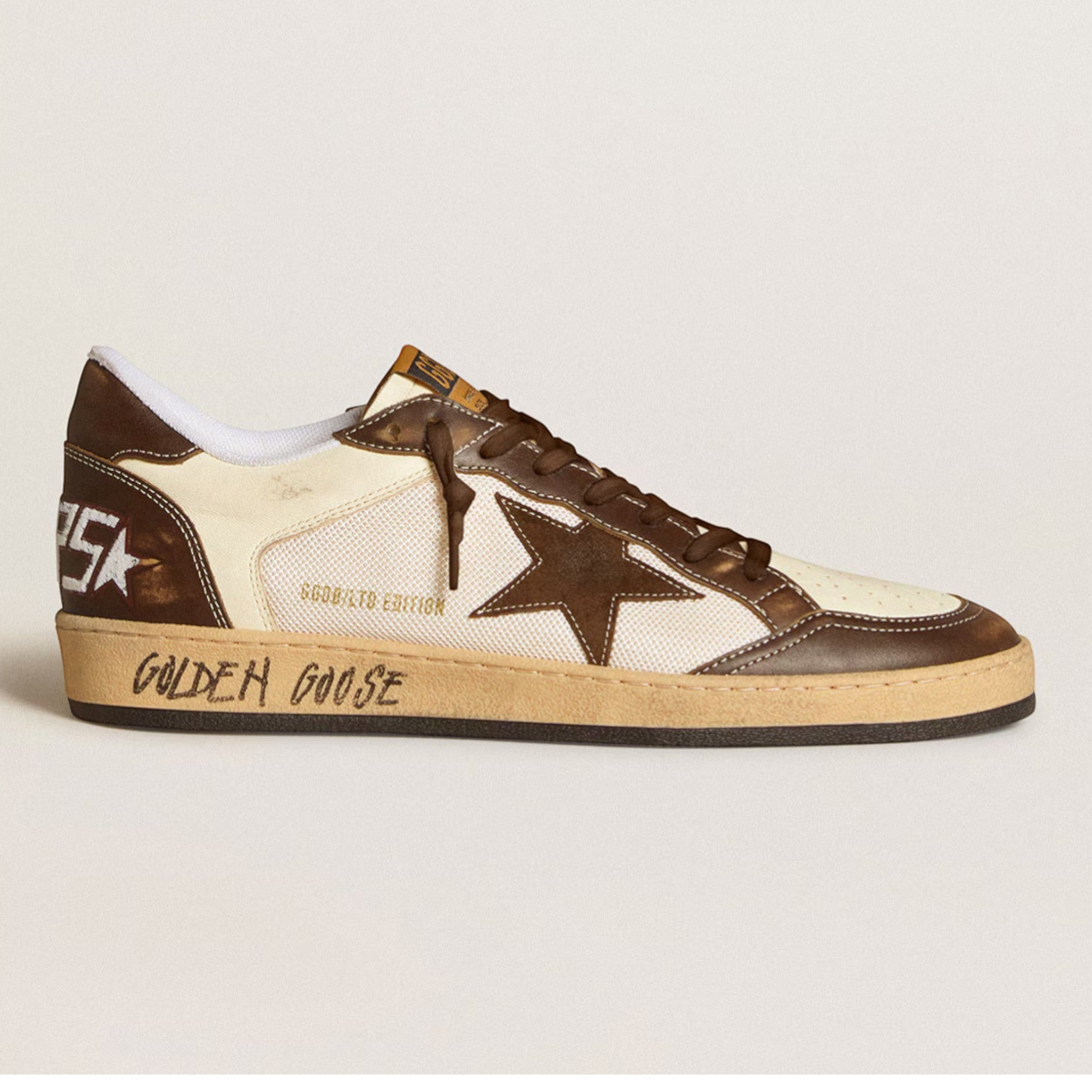 Ball Star Sneakers Nappa / Mesh / Brown