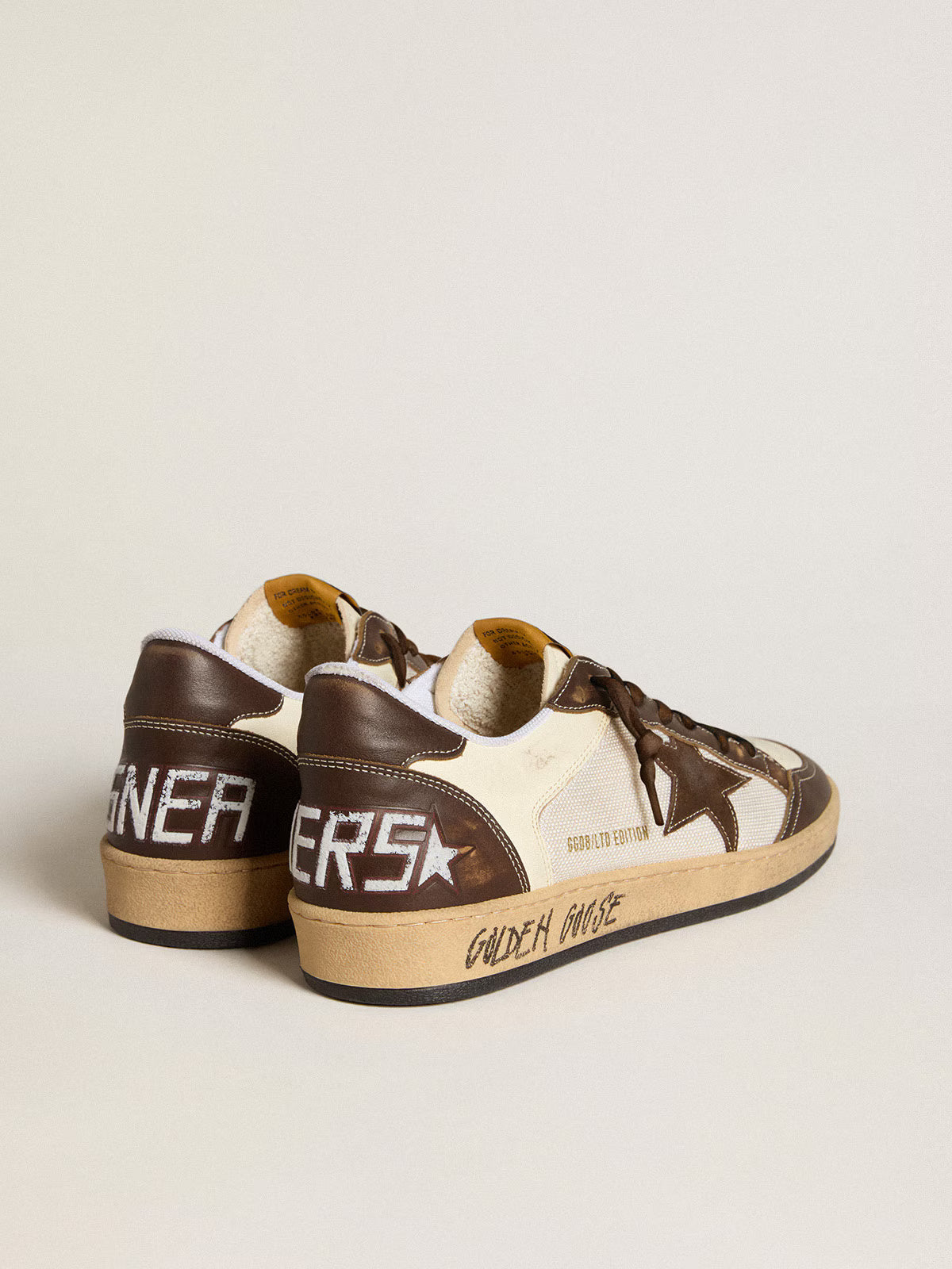 Ball Star Sneakers Nappa / Mesh / Brown