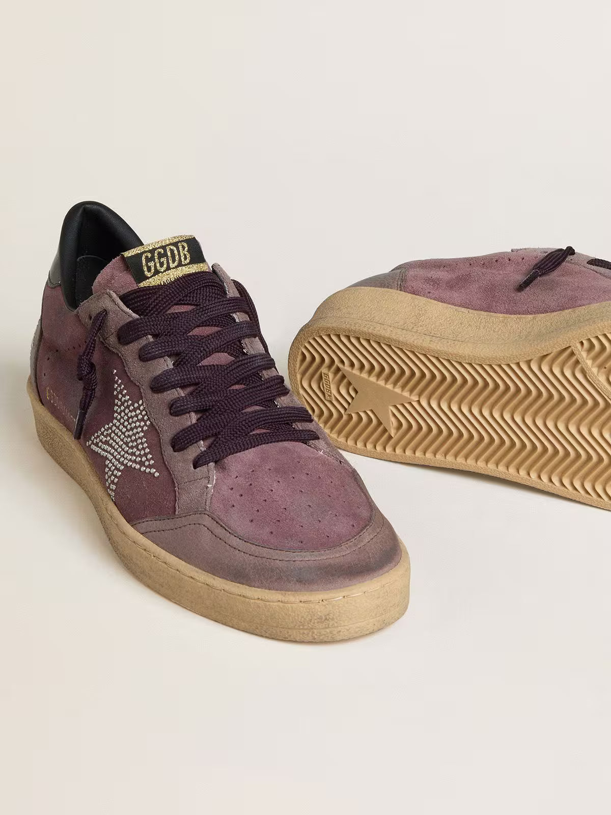 Ball Star Sneakers Purple / Silver / Black