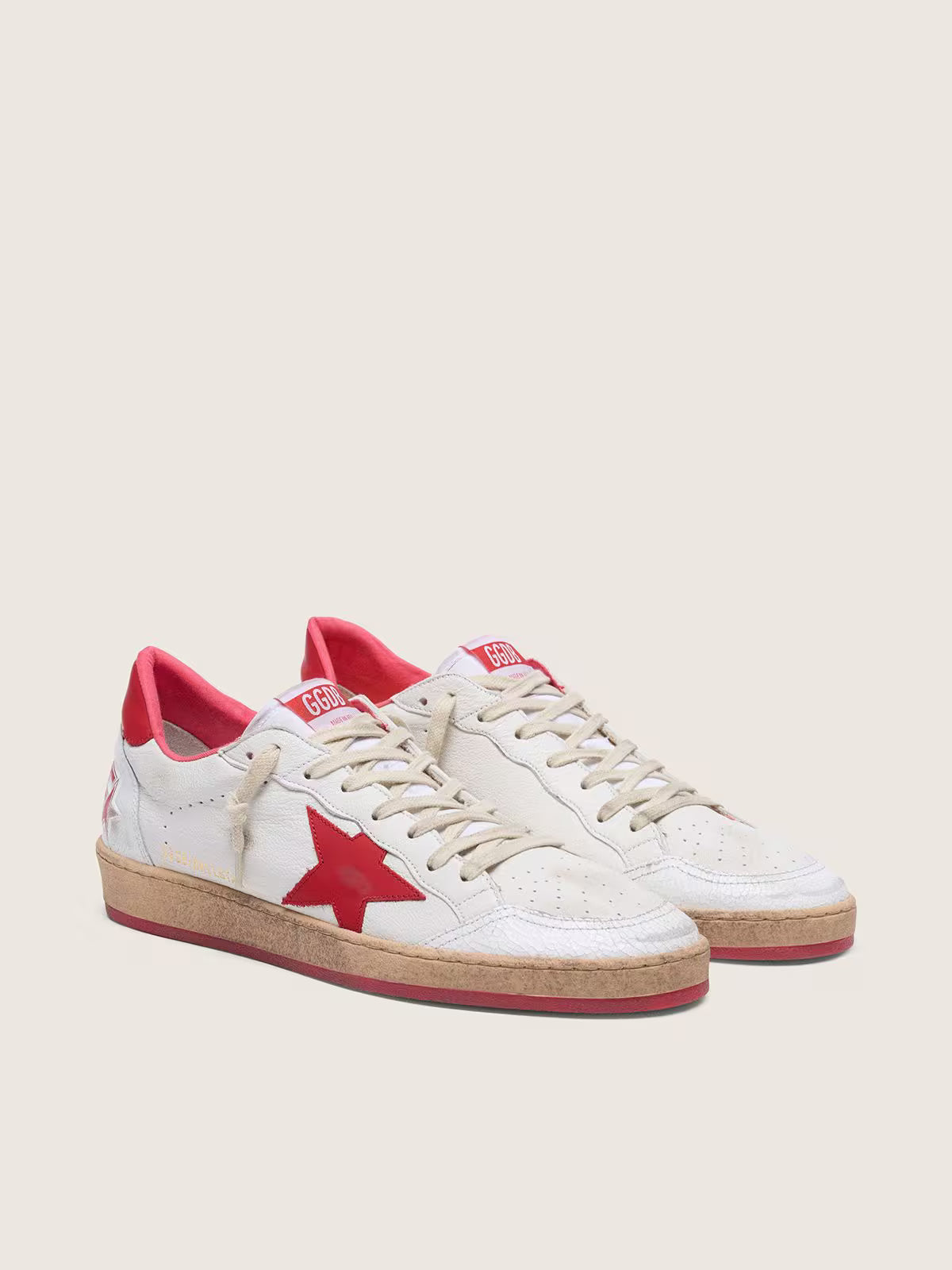 Ball Star Sneakers White / Red