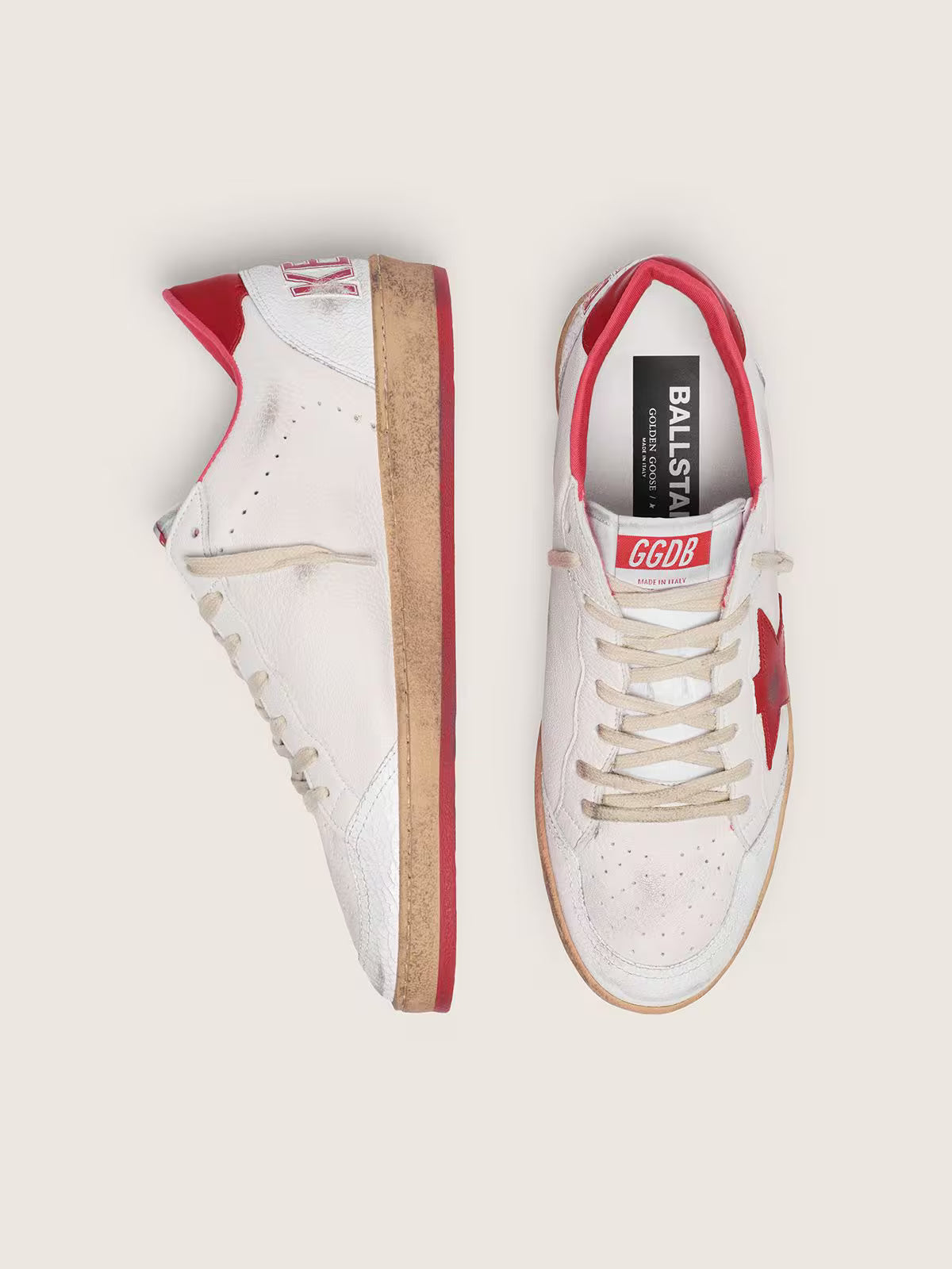 Ball Star Sneakers White / Red