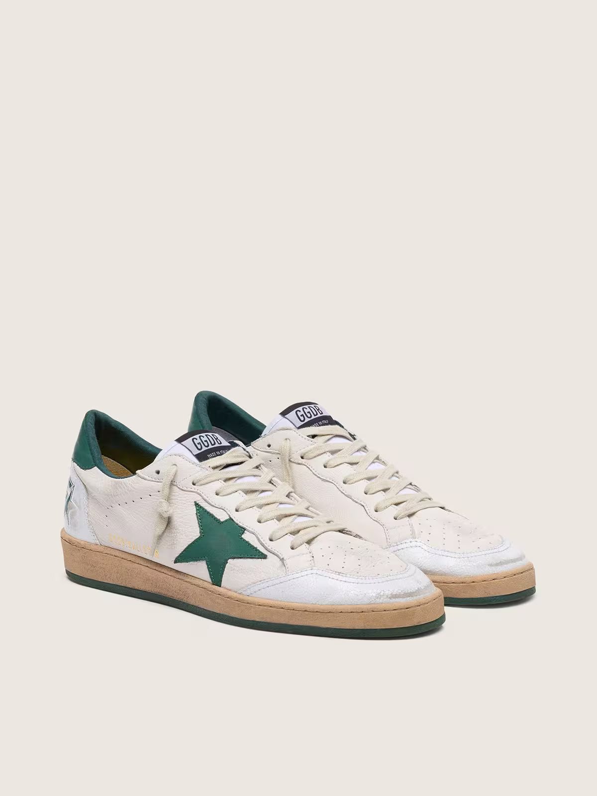 Ball Star Sneakers White / Green