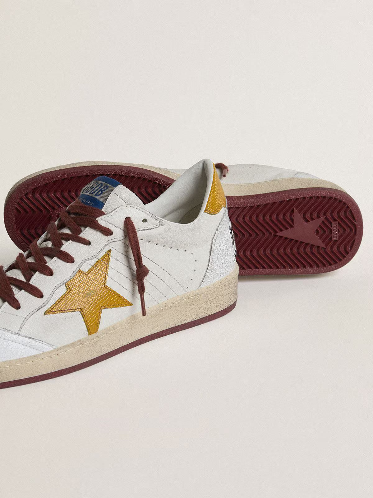 Ball Star Sneakers White / Yellow