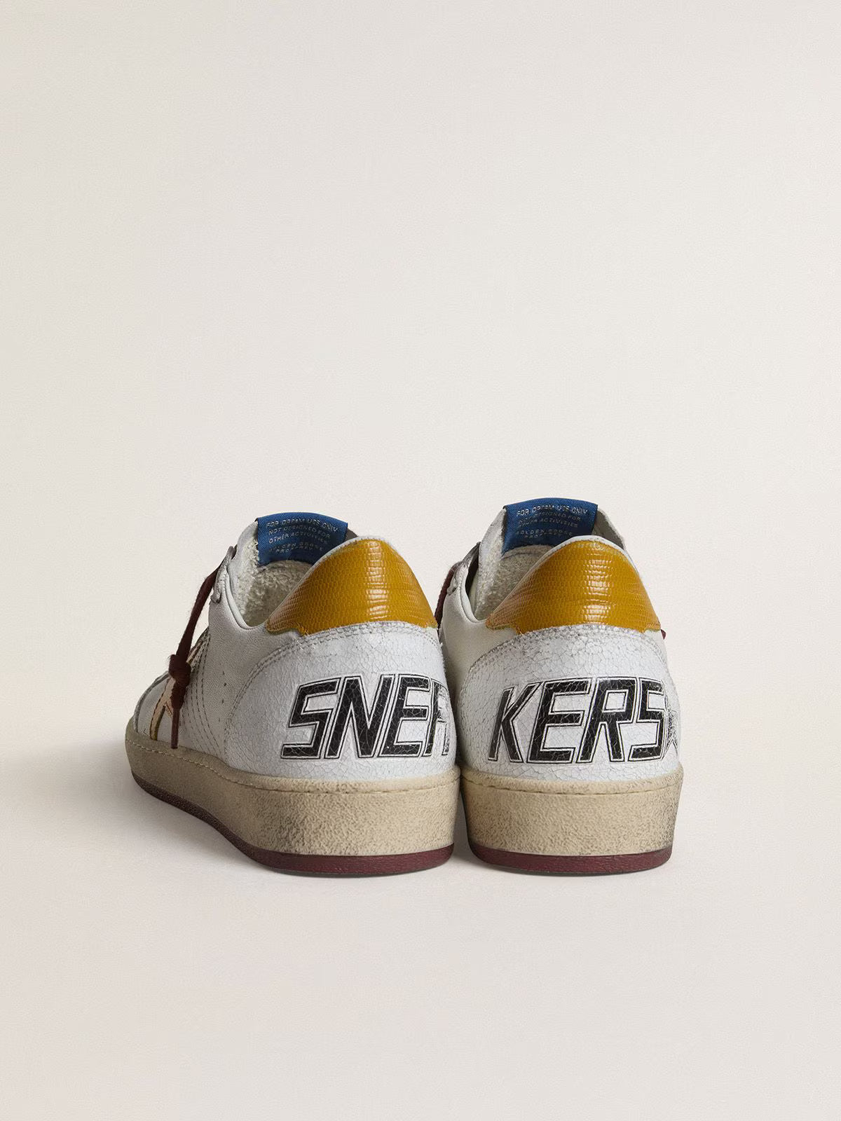 Ball Star Sneakers White / Yellow