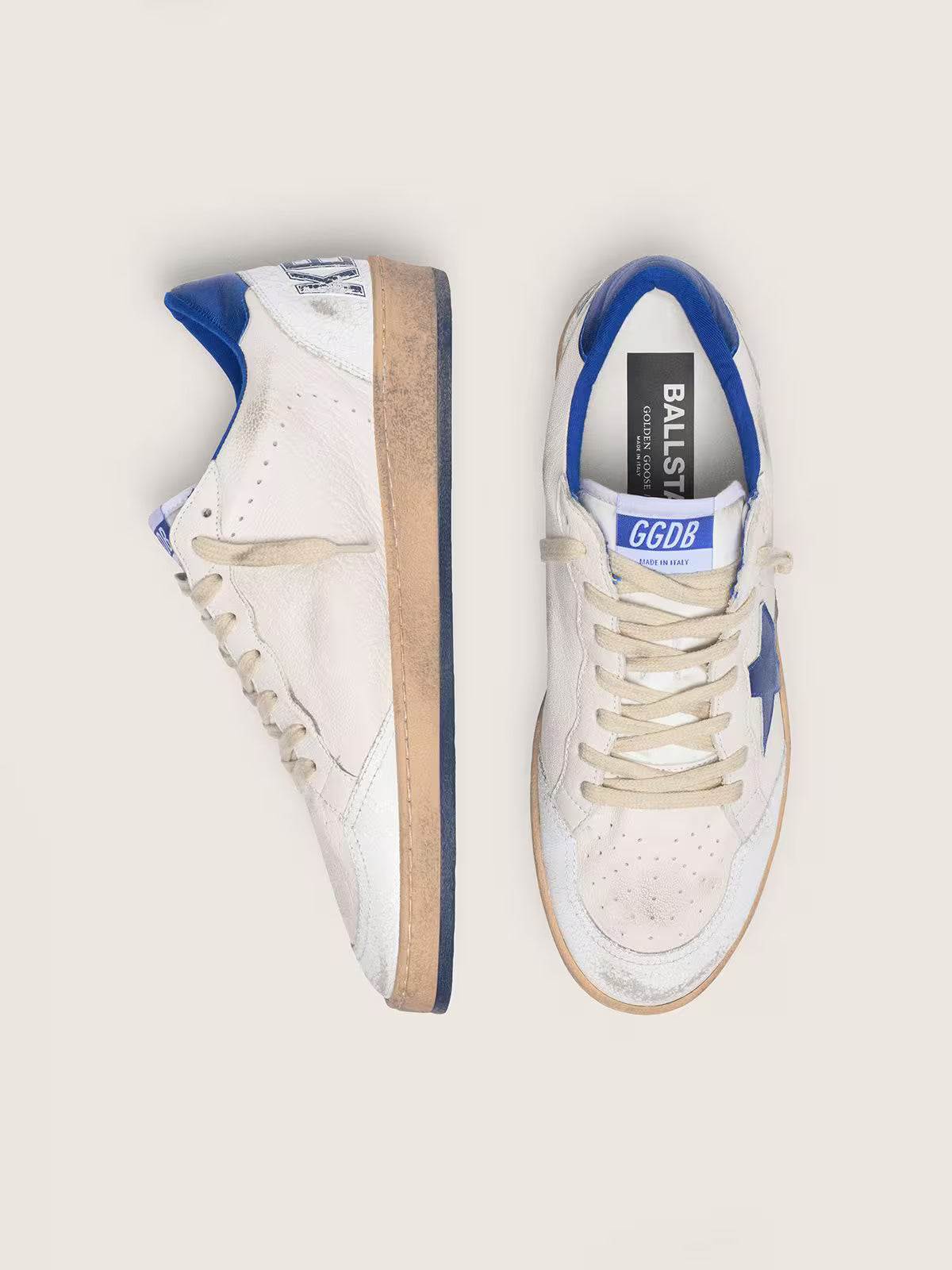 Ball Star Sneakers White / Blue