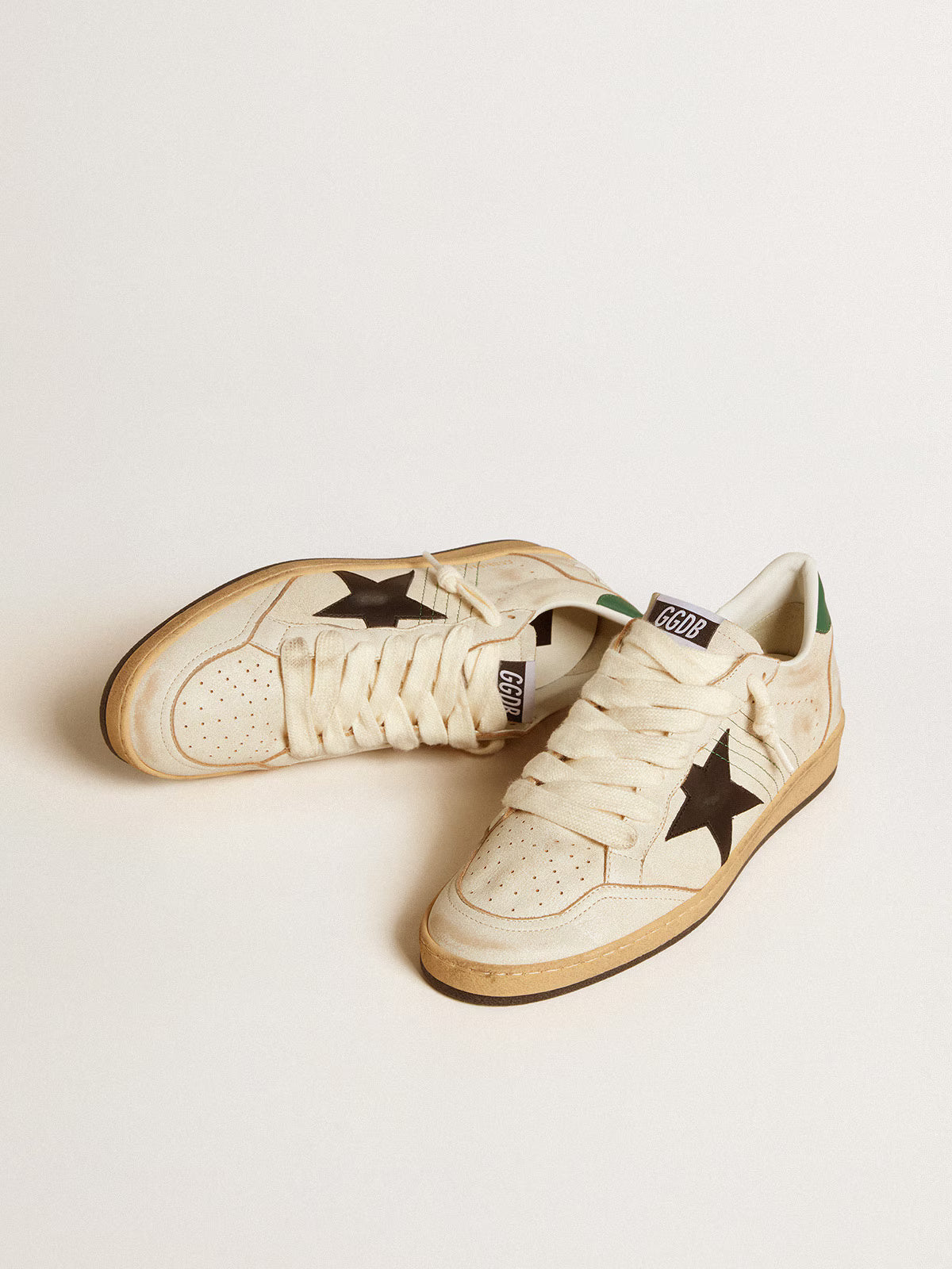 Ball Star Sneakers White / Black / Green