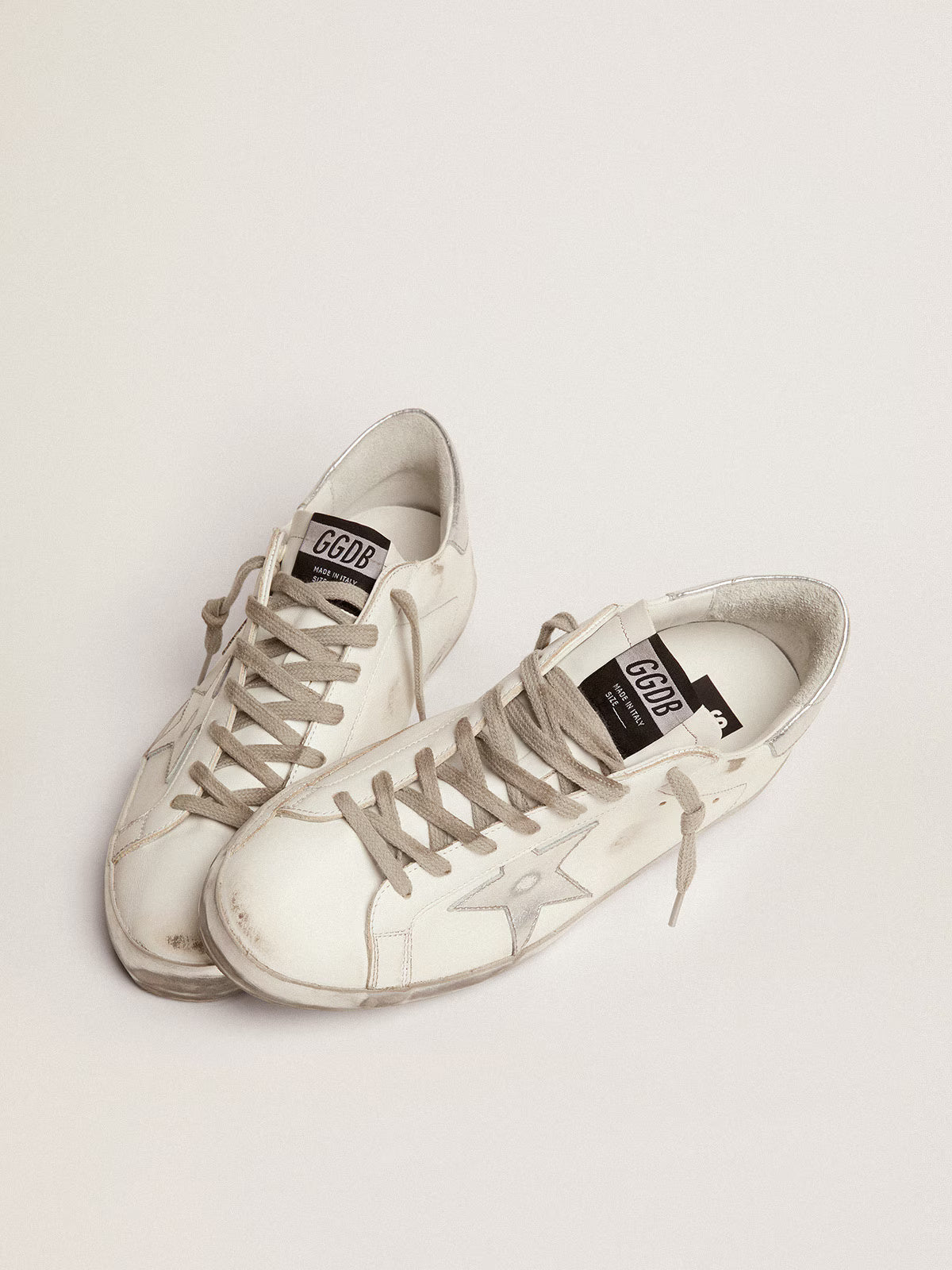 Super-Star Sneakers White / Metallic