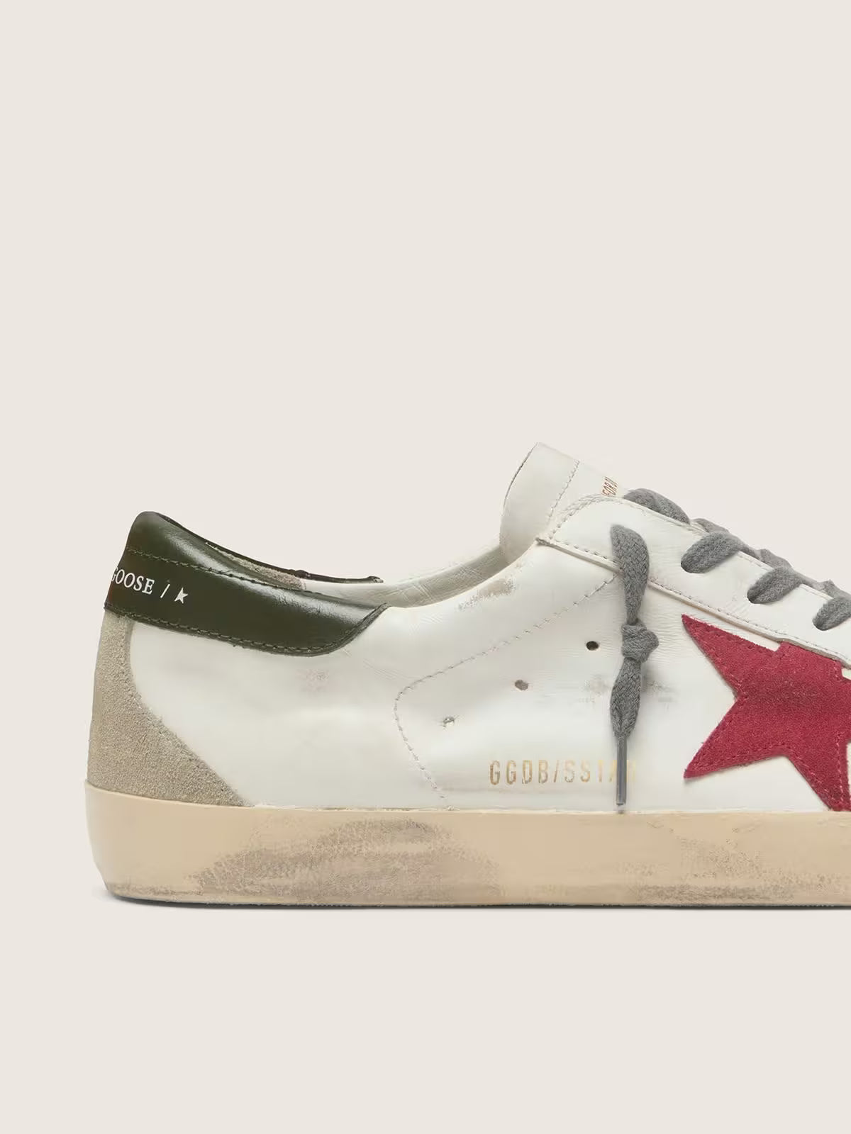 Super-Star Sneakers White / Red / Green