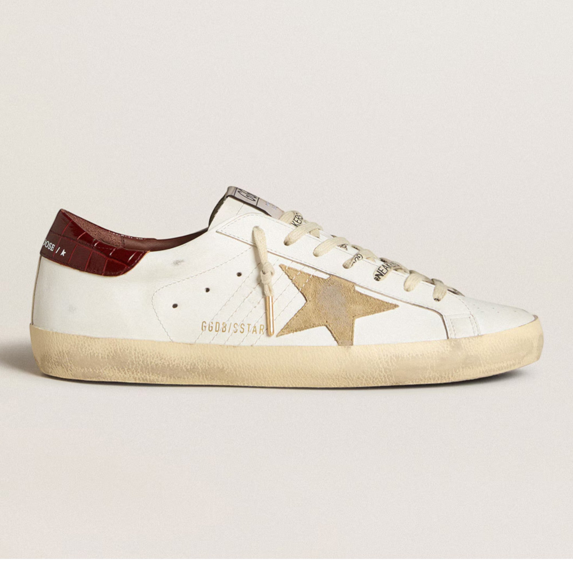 Super-Star Sneakers White / Sand / Red