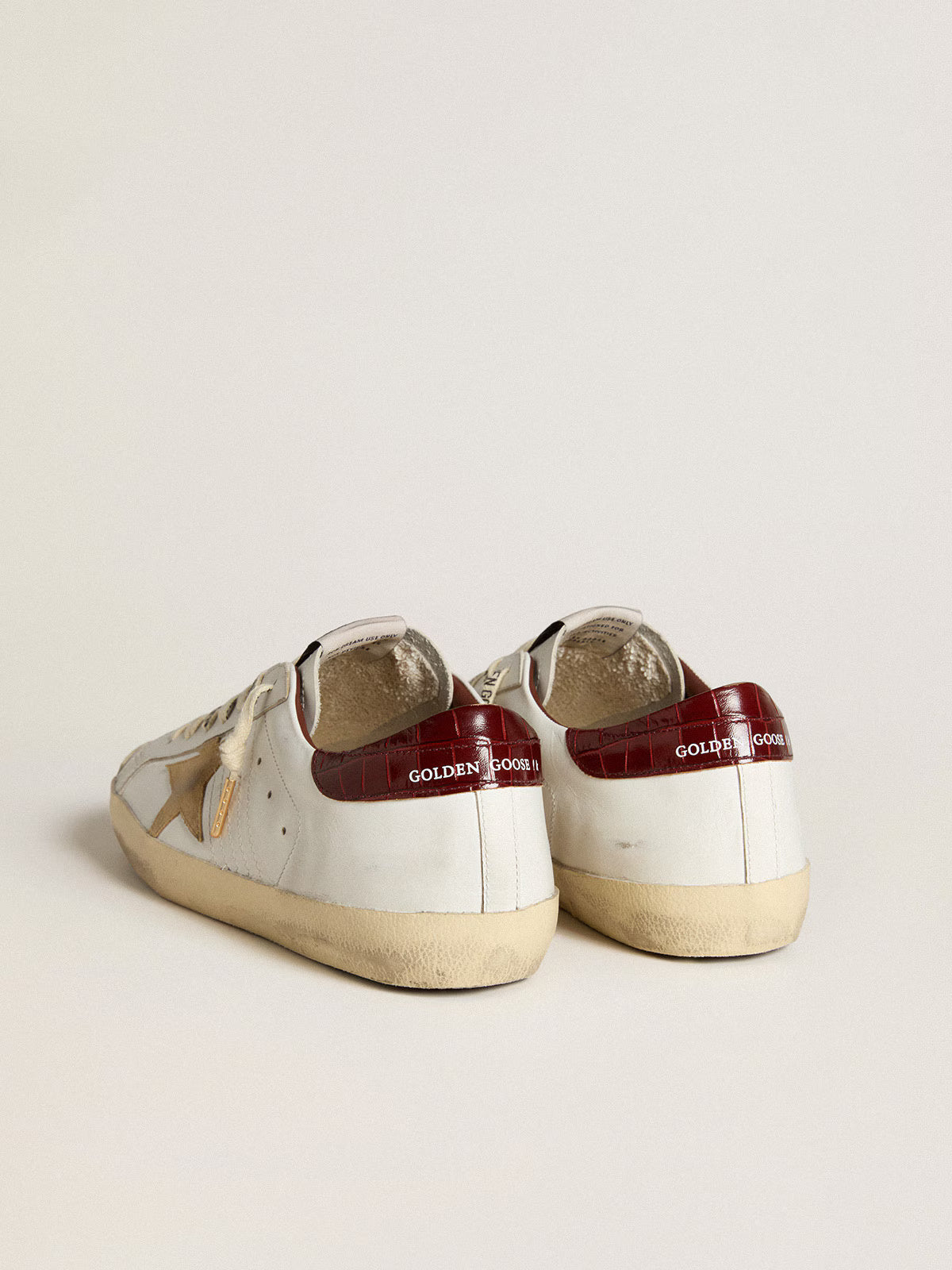 Super-Star Sneakers White / Sand / Red