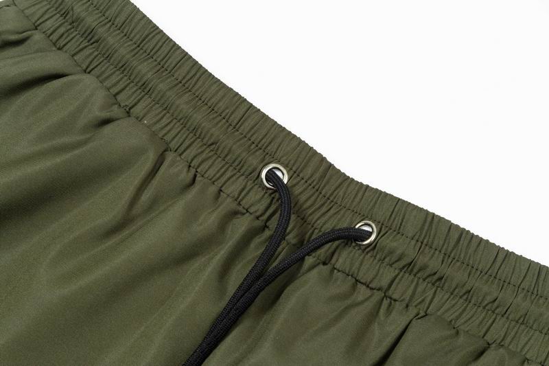 Logo Patch Swim Shorts Olive