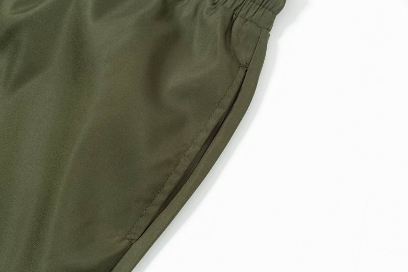 Logo Patch Swim Shorts Olive