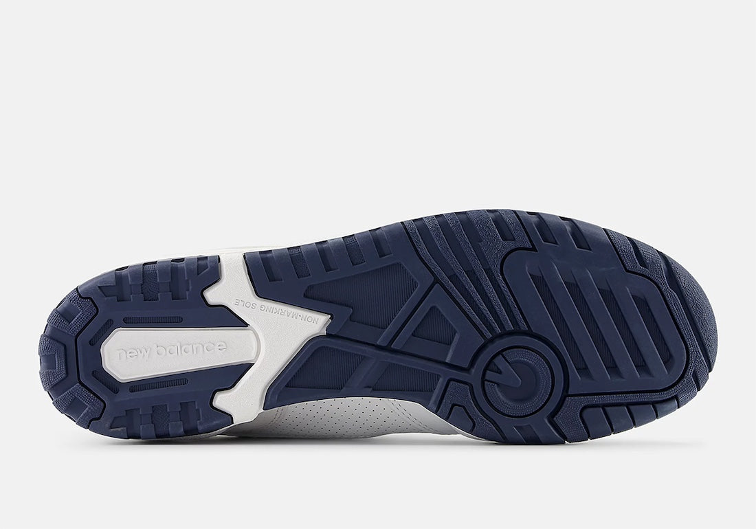 New Balance 550 White / Navy / Quarry Blue