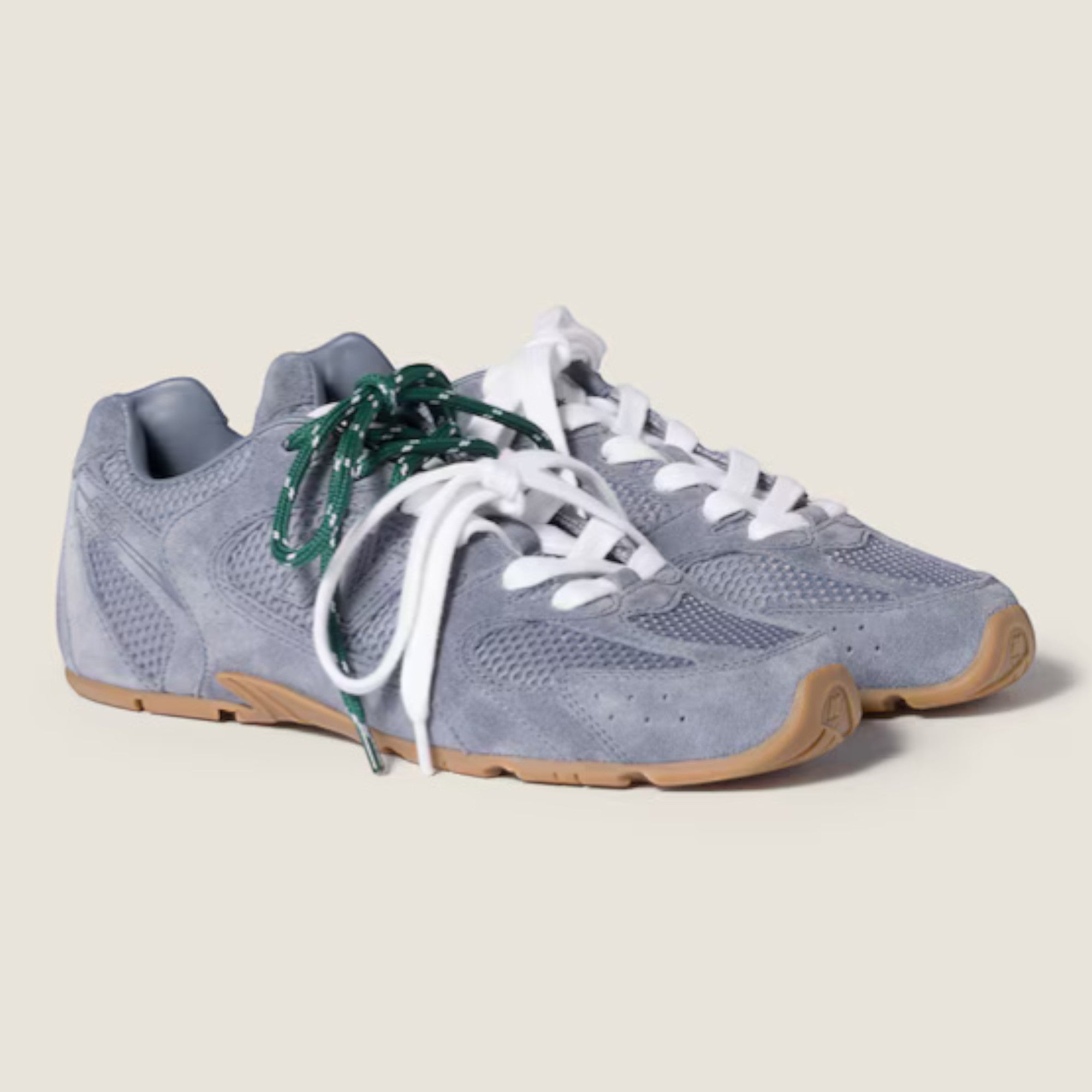 530 SL Suede and Mesh Sneakers Periwinkle Blue