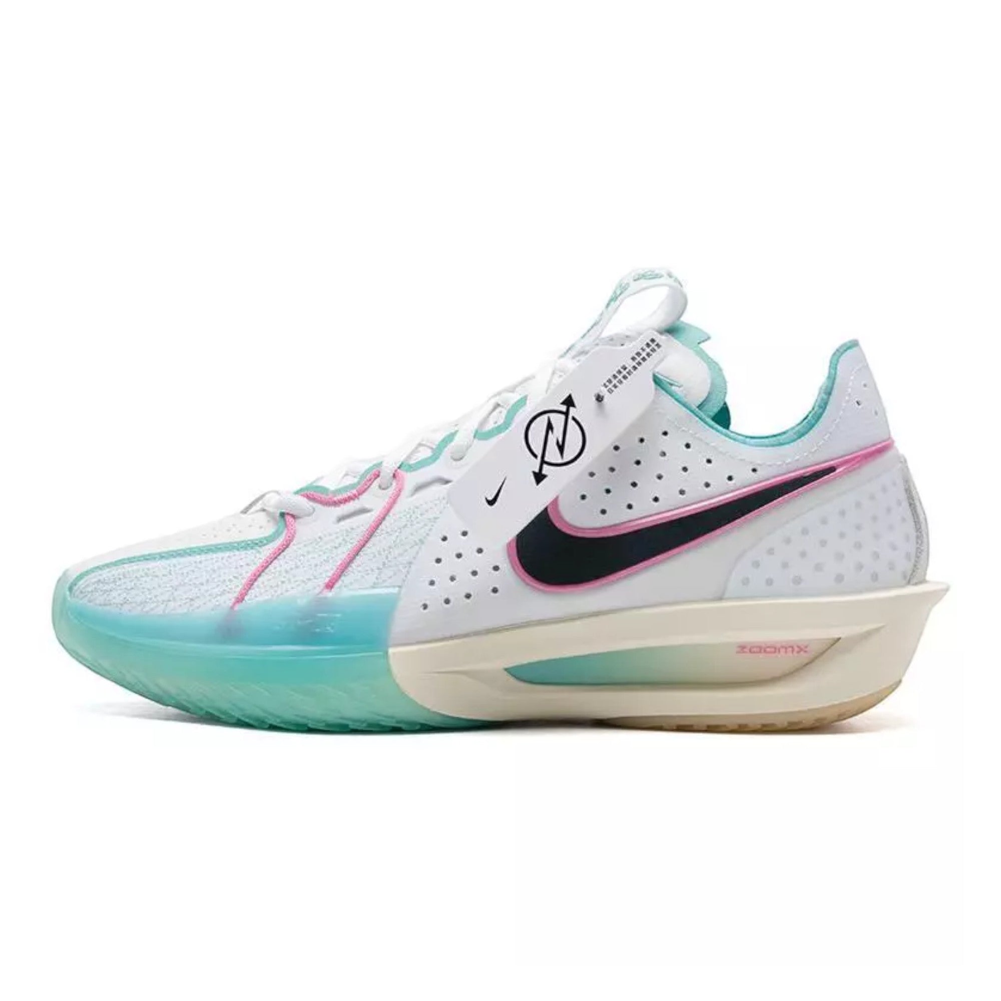 G.T. Cut 3 EP White Teal Playful Pink