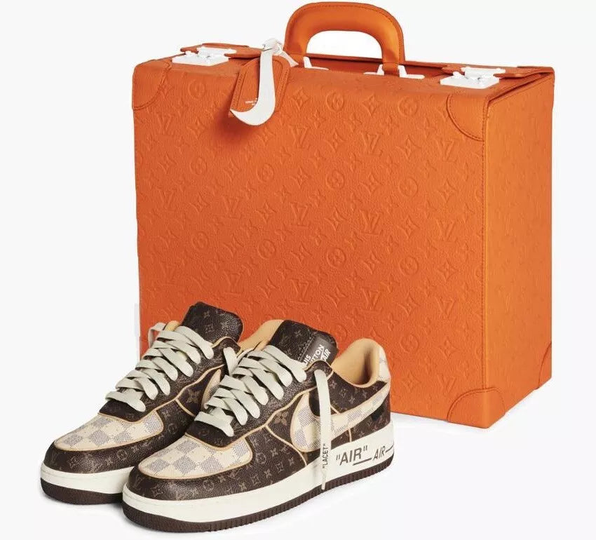 Air Force 1 Low Louis Vuitton Monogram Brown Damier Azur